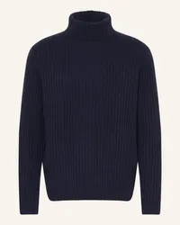 Strokesman's Rollkragenpullover aus Cashmere Blau