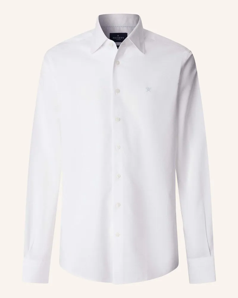 Hackett Freizeithemd SOLID END ON END Weiss