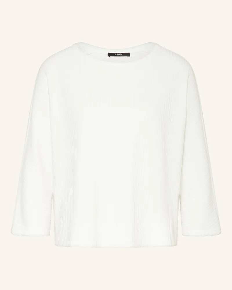 someday. Longsleeve KAYUMA Weiss