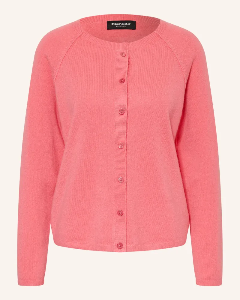Repeat Strickjacke Aus Cashmere pink Pink