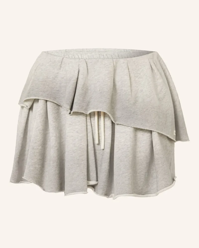 Acne Studios Sweatrock Mit Rüschen grau Grau