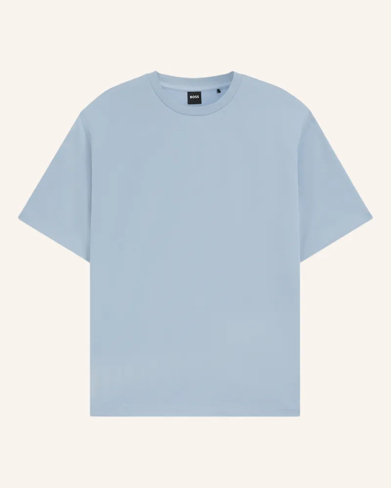 HUGO BOSS T-Shirt P-TAMES 205_IN Relaxed Fit Hellblau