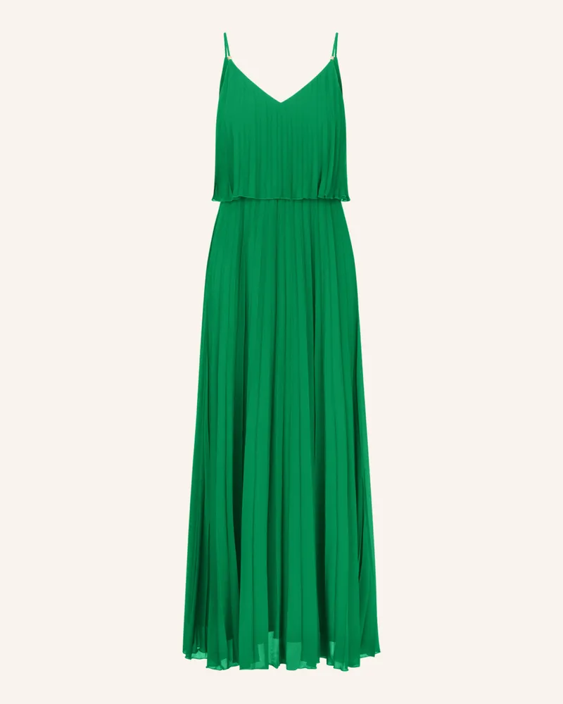 Apart Abendkleid mit Plissees Grün