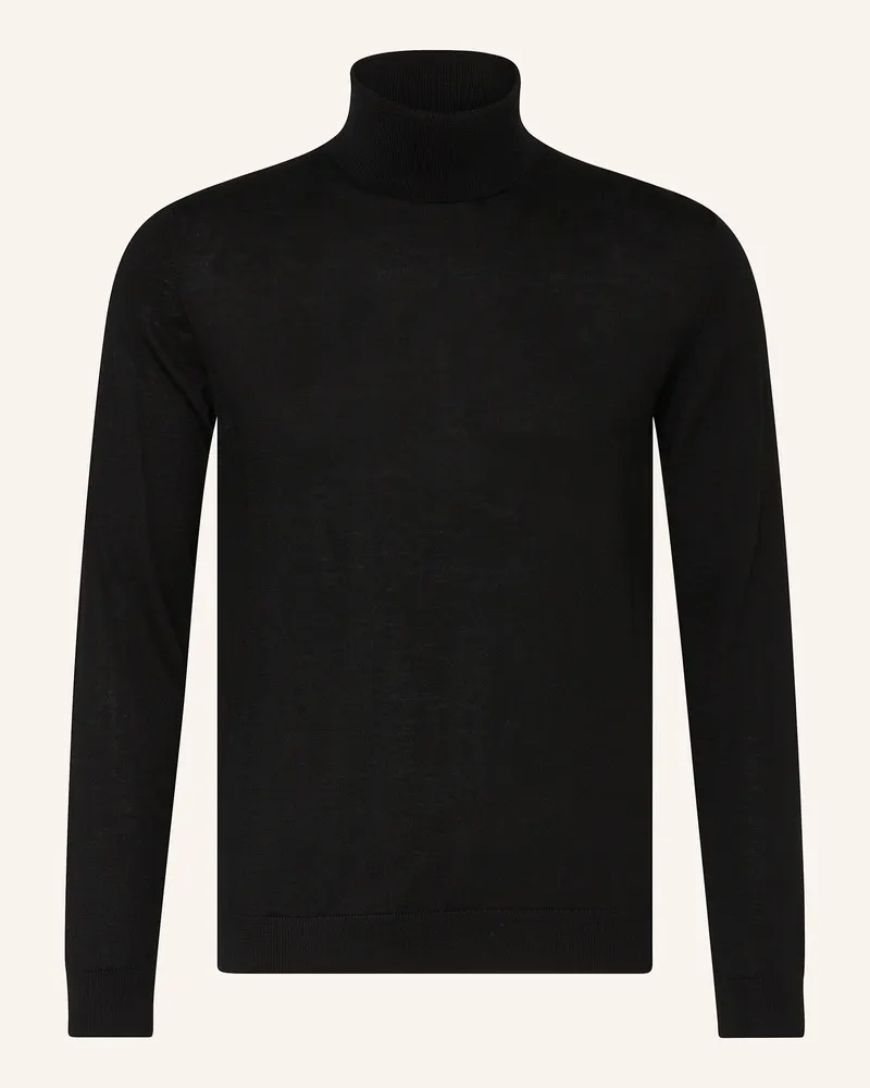 Daniele Fiesoli Rollkragenpullover schwarz Schwarz
