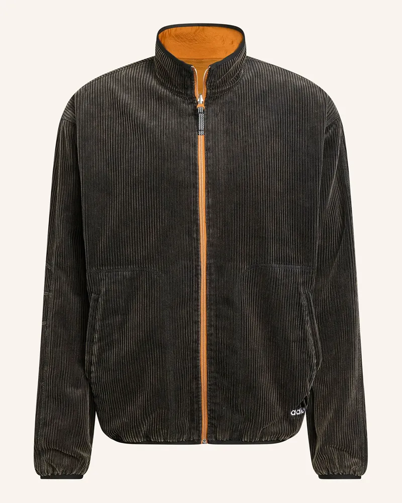 adidas Cordjacke EQT zum Wenden Dunkelgrau