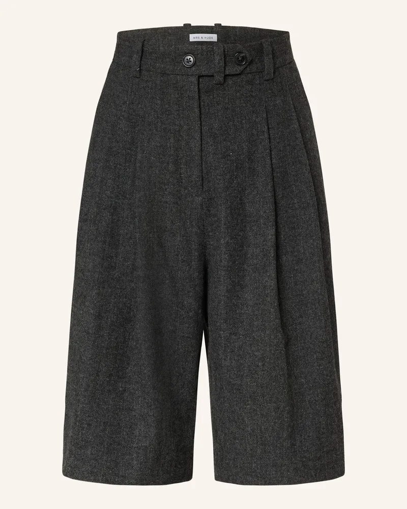 Mrs & HUGS Bermudas grau Dunkelgrau