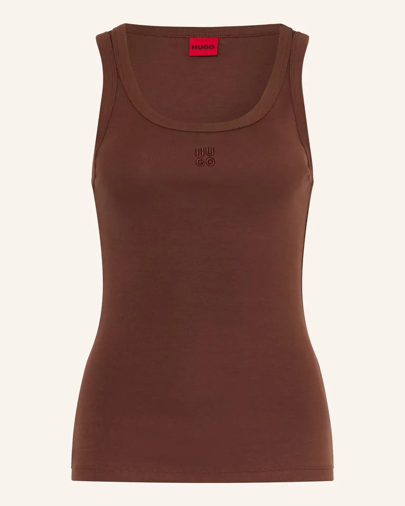 HUGO BOSS Top DATAMIA Braun