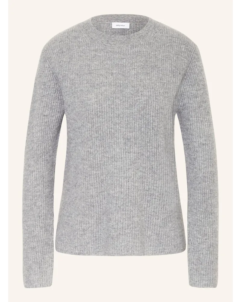 Darling Harbour Cashmere-Pullover Grau