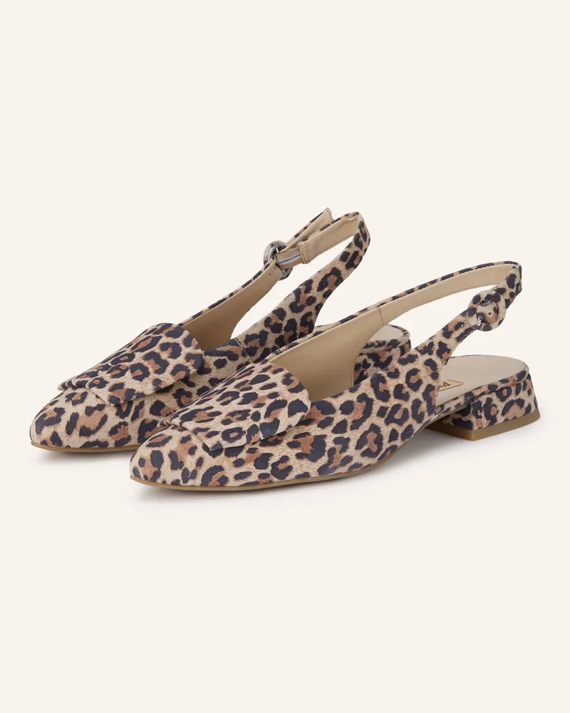 paul green Slingballerinas Beige