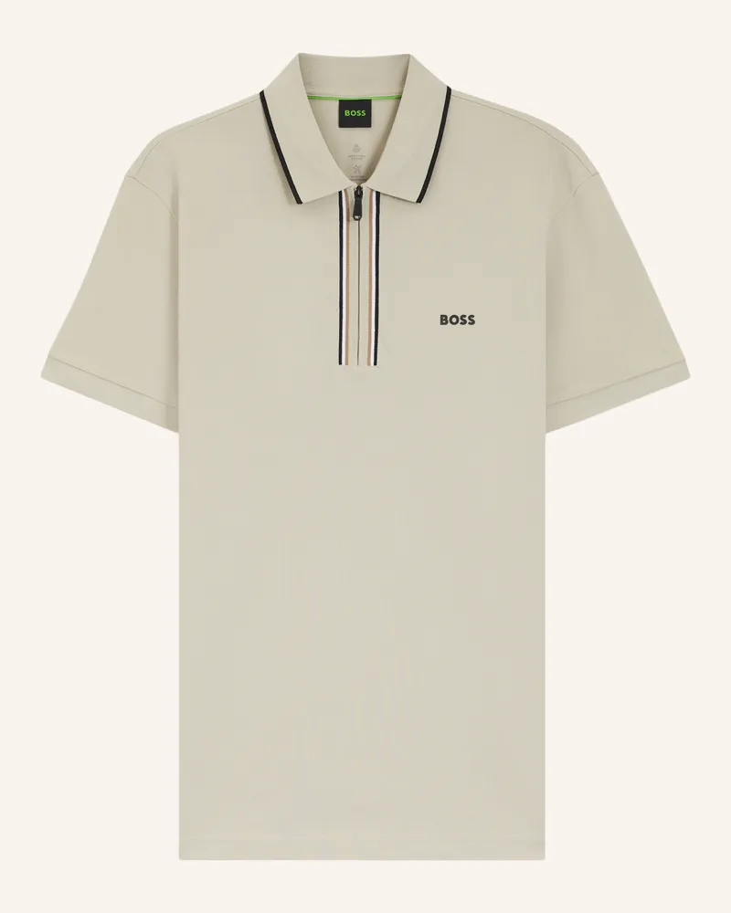 HUGO BOSS Poloshirt Philix Goc Slim Fit beige Beige