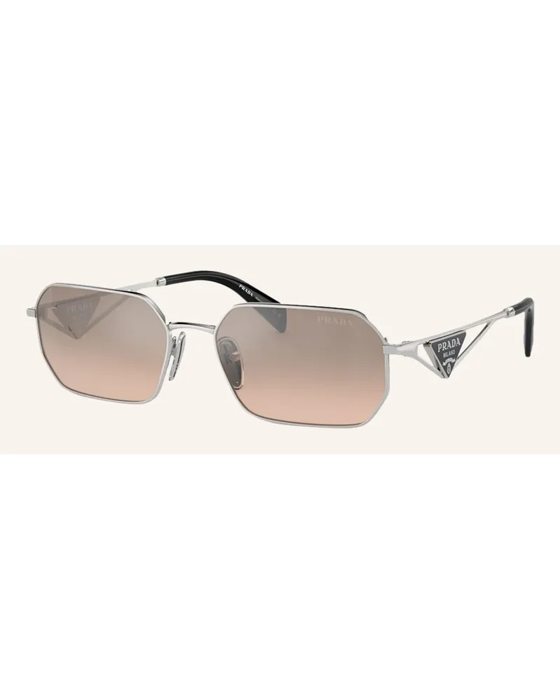 Prada Sonnenbrille PR A51S Silber