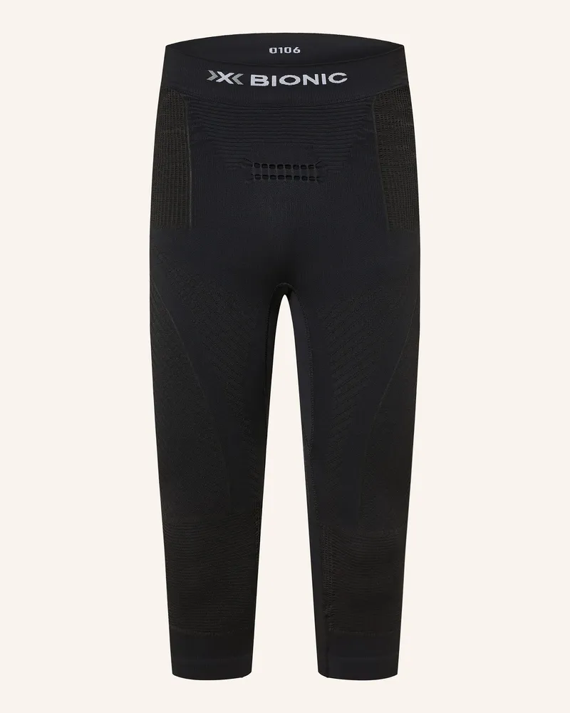 X-Bionic Funktionswäsche-Hose Energy Accumulator 4.0 Mit Verkürzter Beinlänge schwarz B002