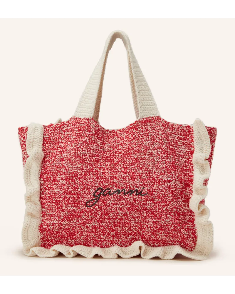 Ganni Shopper Weiss