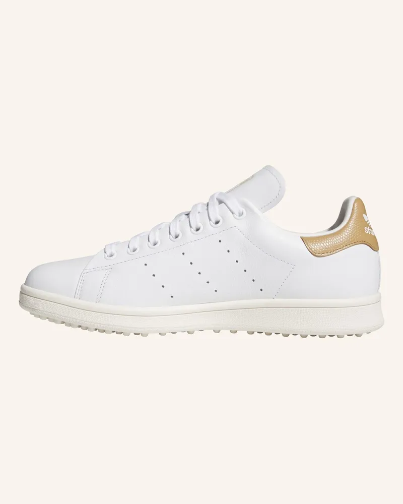 adidas Stan Smith Spikeless Golfschuh weiss Weiss