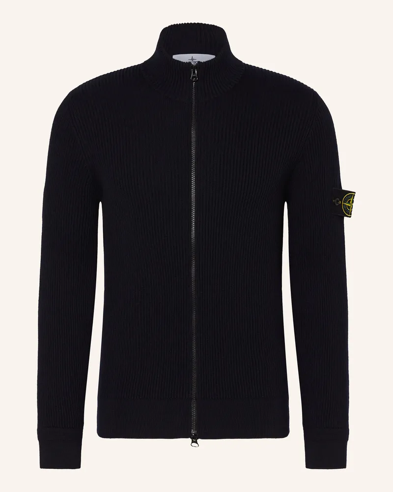 Stone Island Strickjacke Dunkelblau