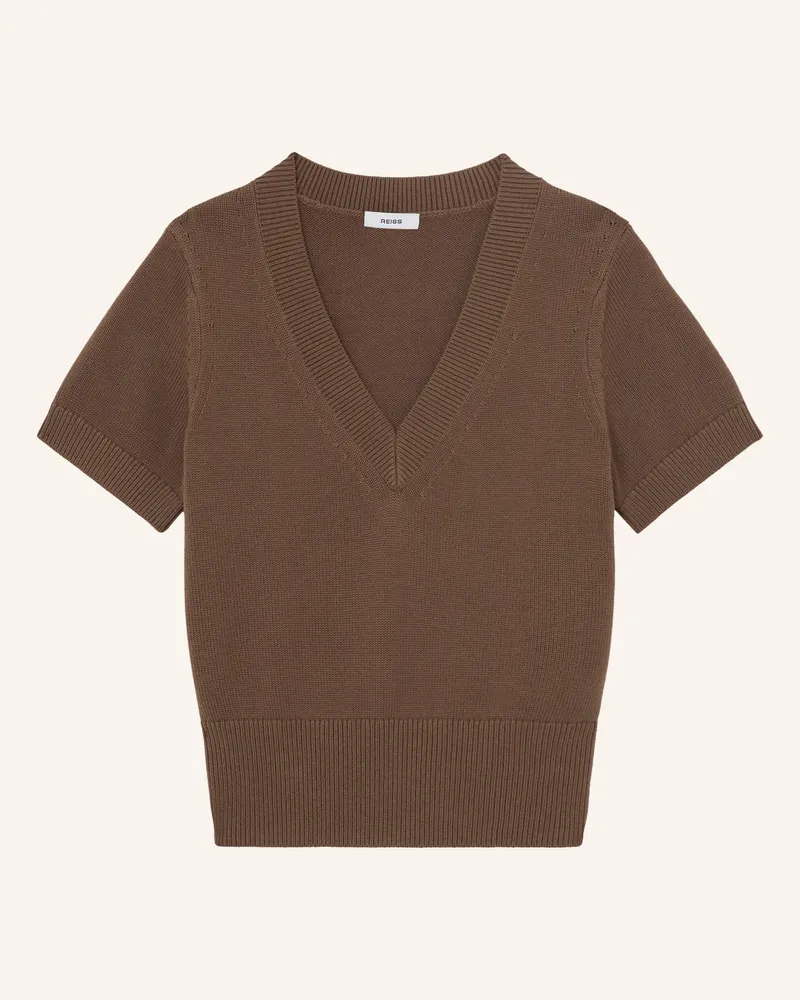 Reiss Strickshirt Valerie beige Braun