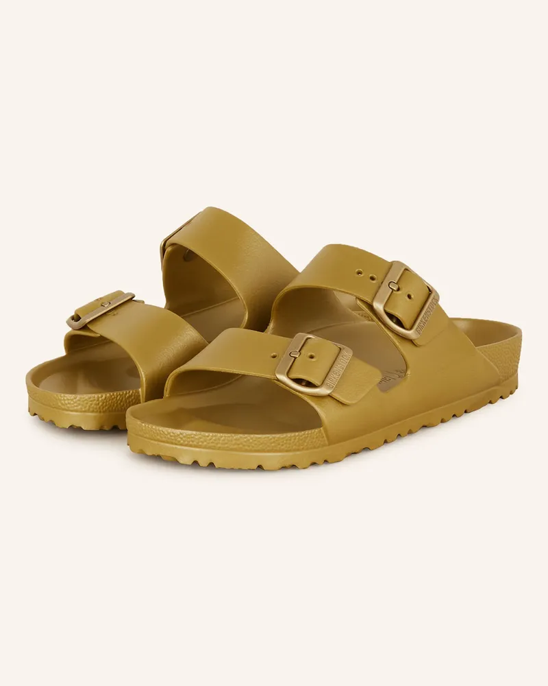 Birkenstock Pantoletten ARIZONA EVA Gold