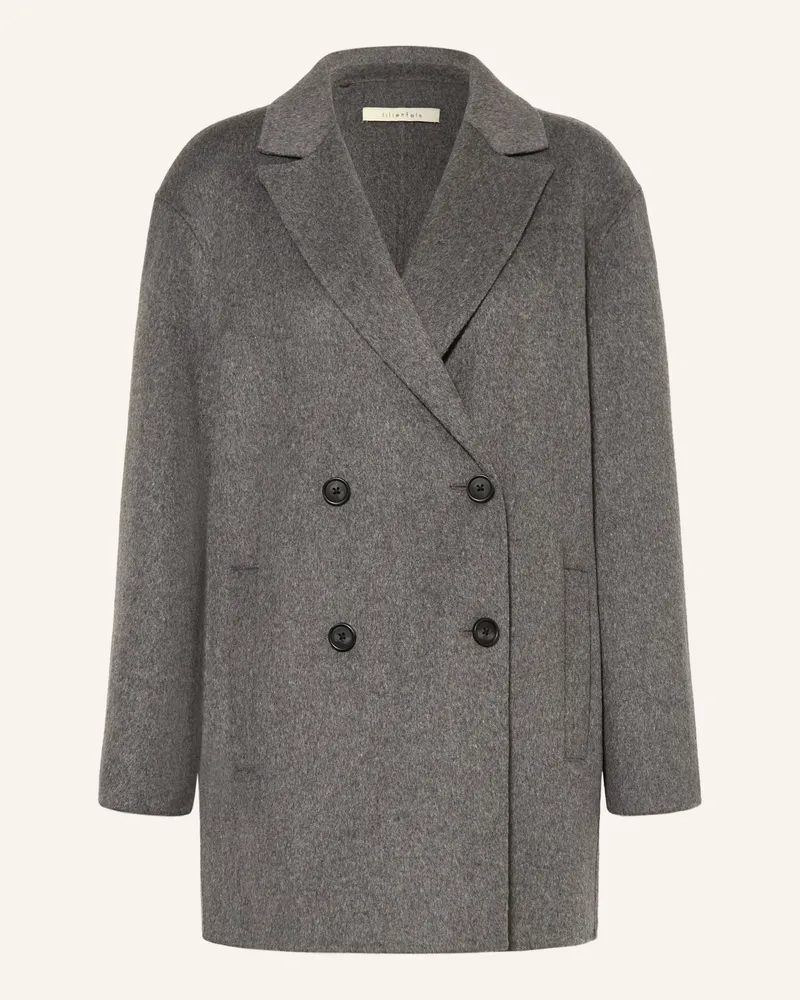 lilienfels Mantel grau Dunkelgrau