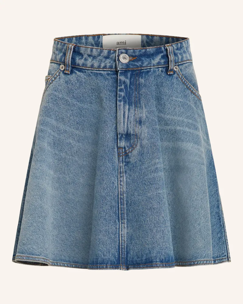 AMI Paris Jeansrock blau 480