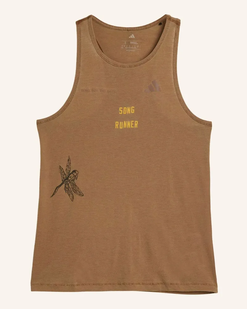 adidas Adidas Running X Song For The Mute Tanktop braun Braun