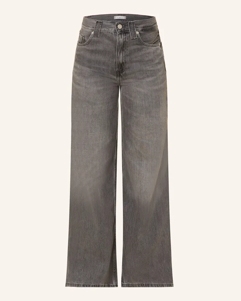 Tommy Hilfiger Wide Leg Jeans grau 1dc