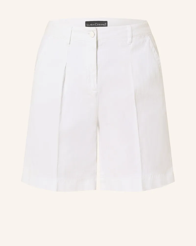 Luisa Cerano Shorts mit Leinen 100