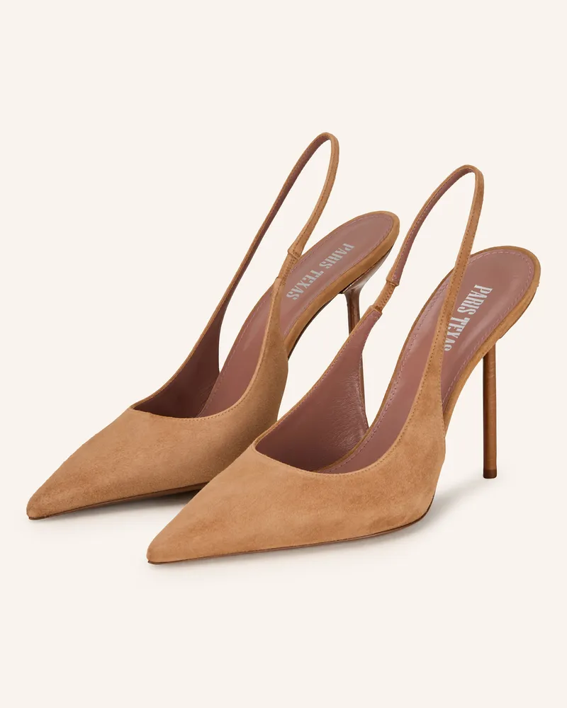 Paris Texas Slingpumps LIDIA Cognac