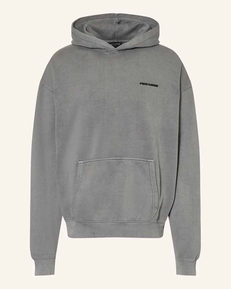 PEGADOR Hoodie grau Blaugrau