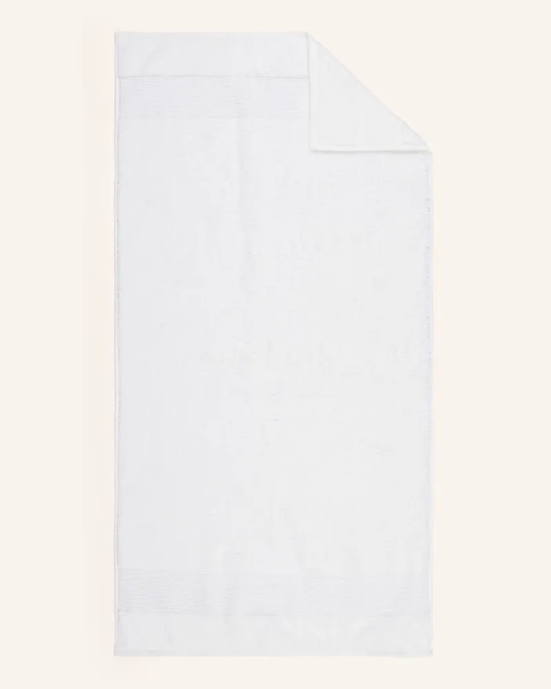 Cawö Handtuch The Luxury weiss Weiss