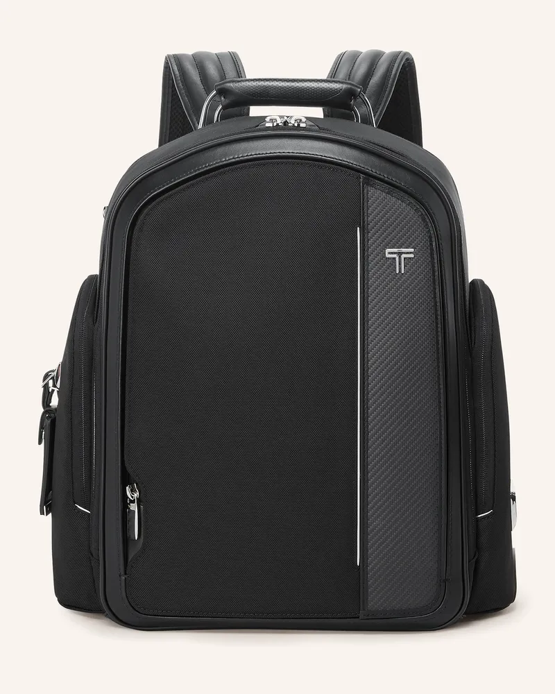 Tumi Arrivé Rucksack Larson Medium Backpack Mit Laptop-Fach schwarz Schwarz