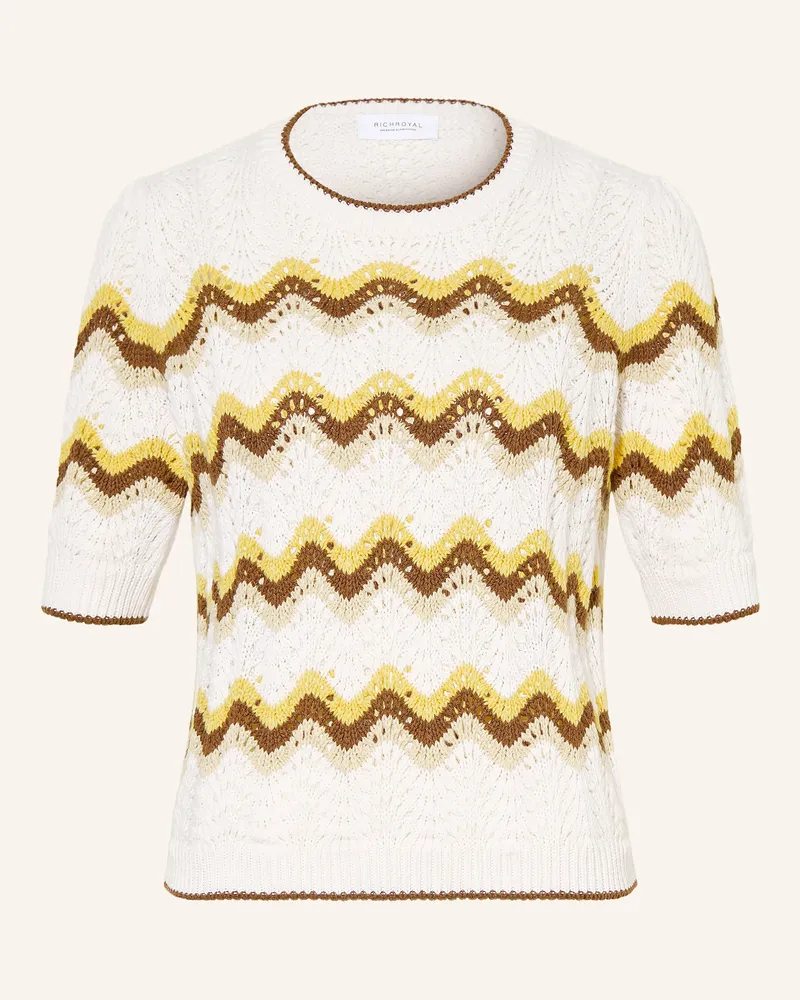 Rich&Royal Strickshirt weiss Ecru