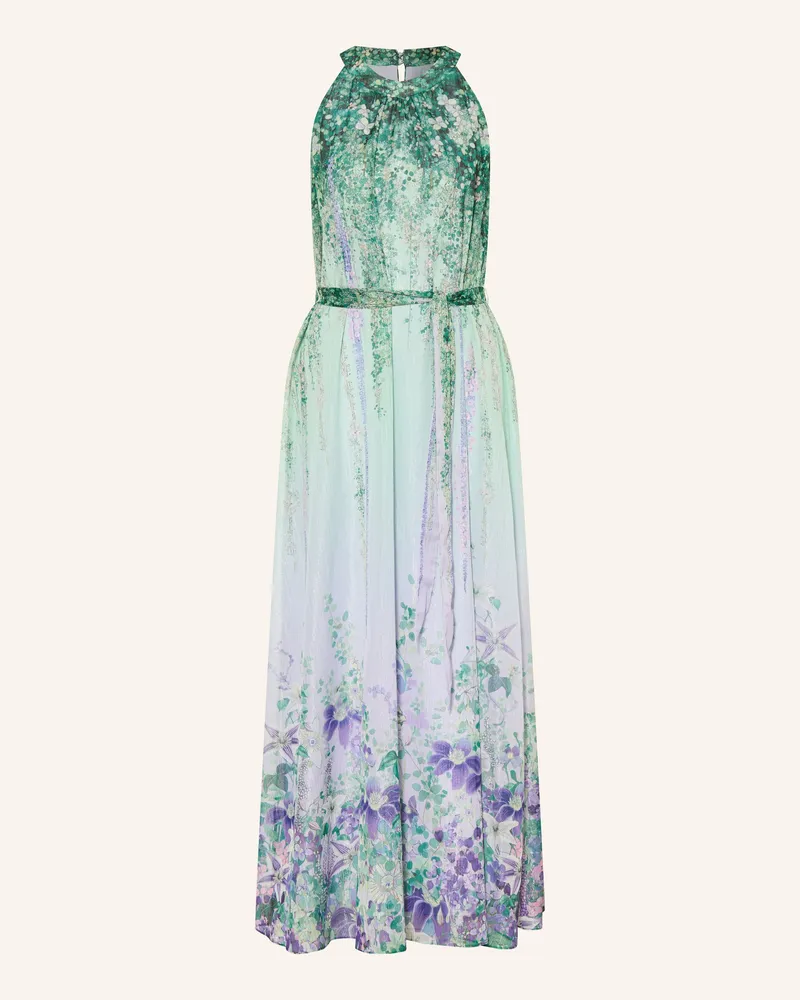 Marc Cain Abendkleid Mit Glitzergarn lila 715