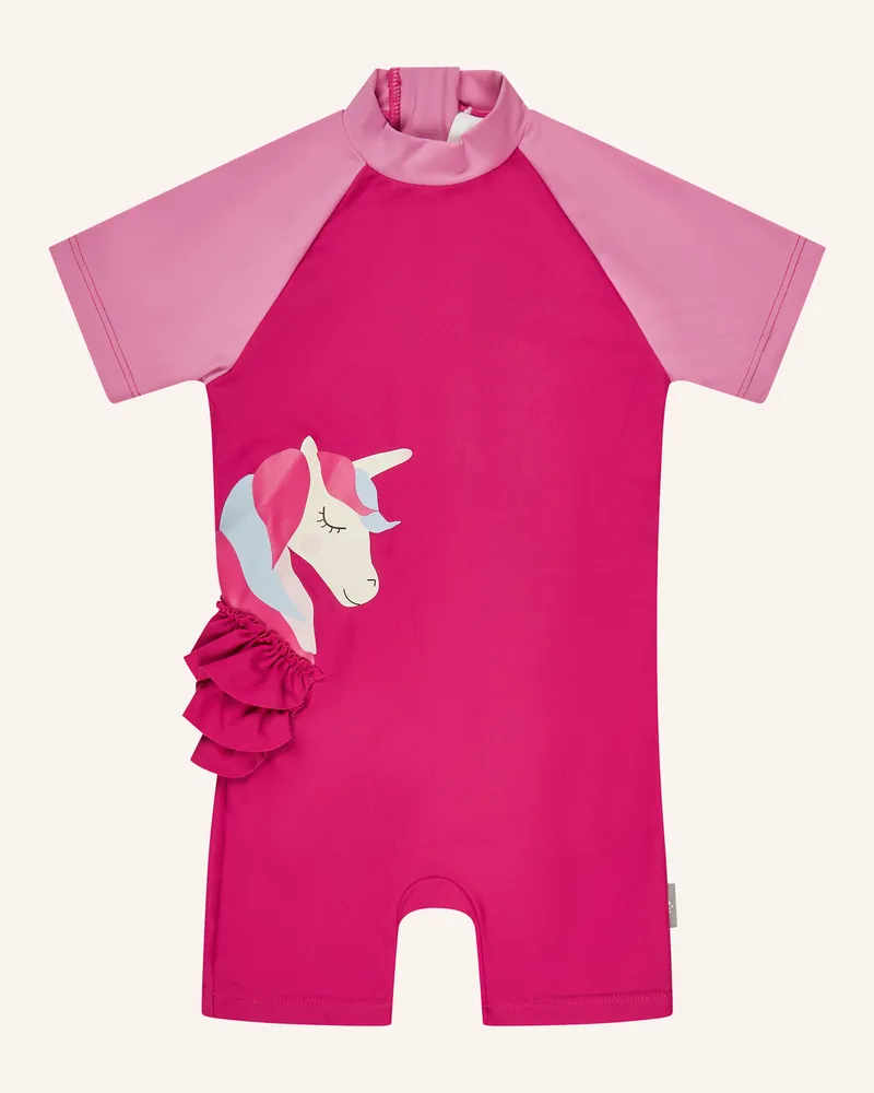 Sterntaler Schwimmanzug Einhorn pink Rot