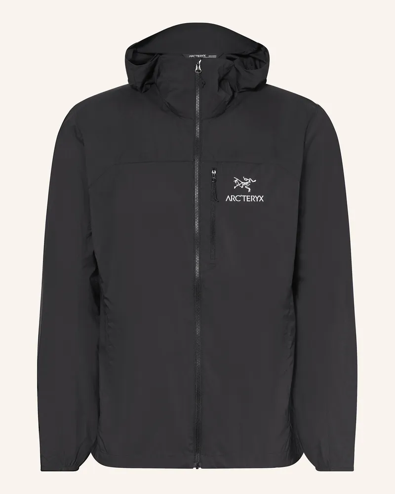 Arc'teryx ARC'TERYX Windbreaker SQUAMISH HOODY Schwarz