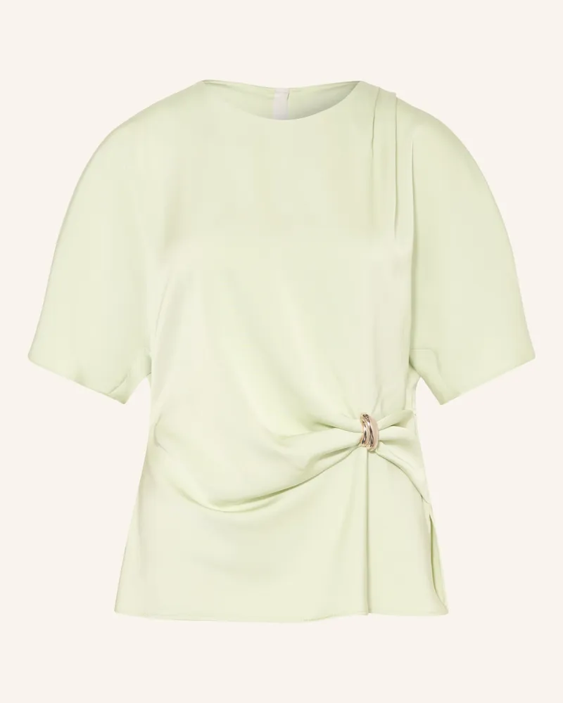 Riani Blusenshirt Aus Satin gruen Hellgrün
