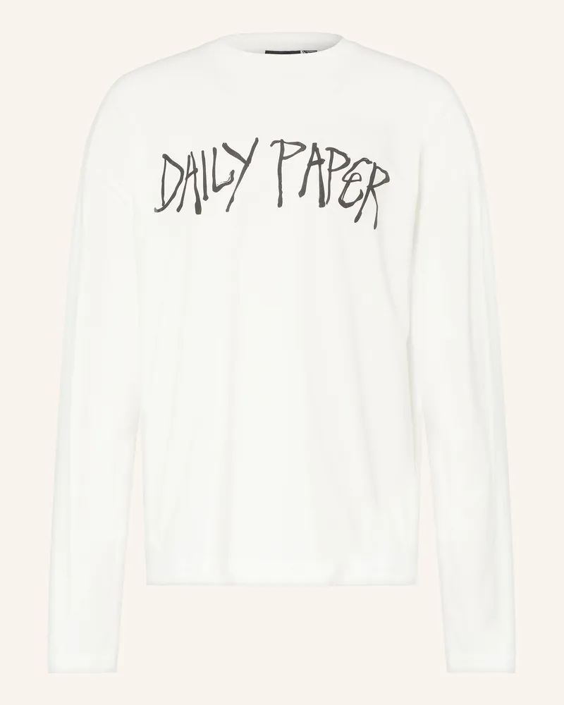 Daily Paper Longsleeve Scribble weiss Weiss
