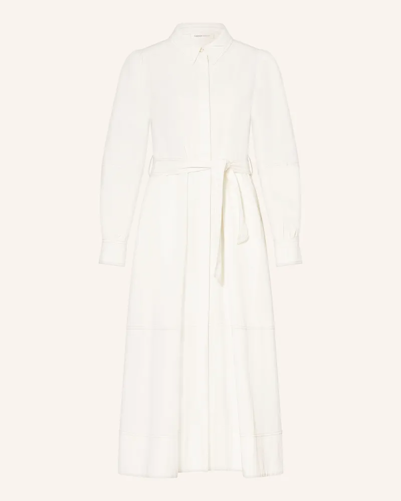 Fabienne Chapot Hemdblusenkleid FABI Weiss
