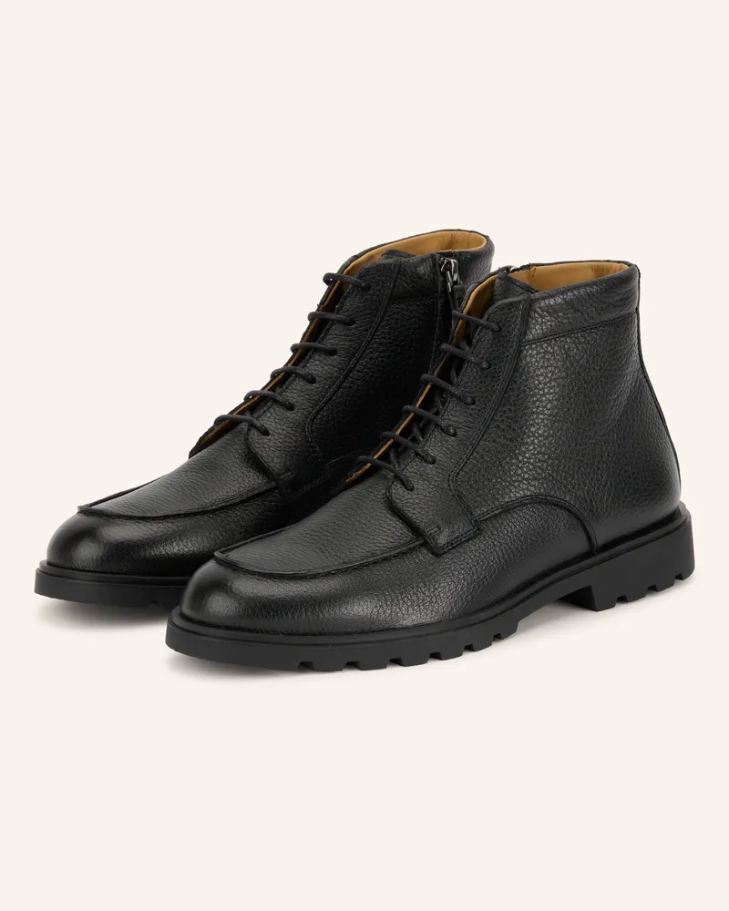 Henderson Schnürboots Lenon schwarz Schwarz