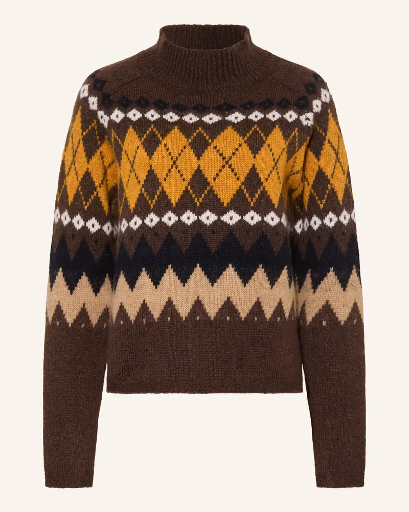 Grace Pullover braun Dunkelbraun