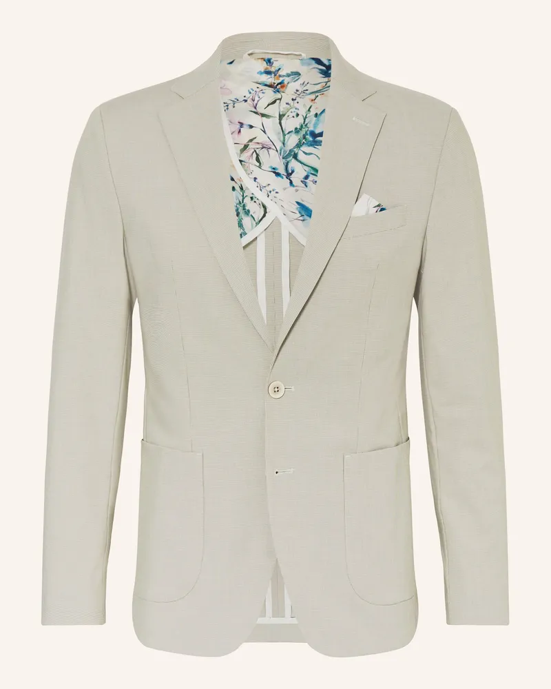 paul Anzugsakko Slim Fit gruen Oliv