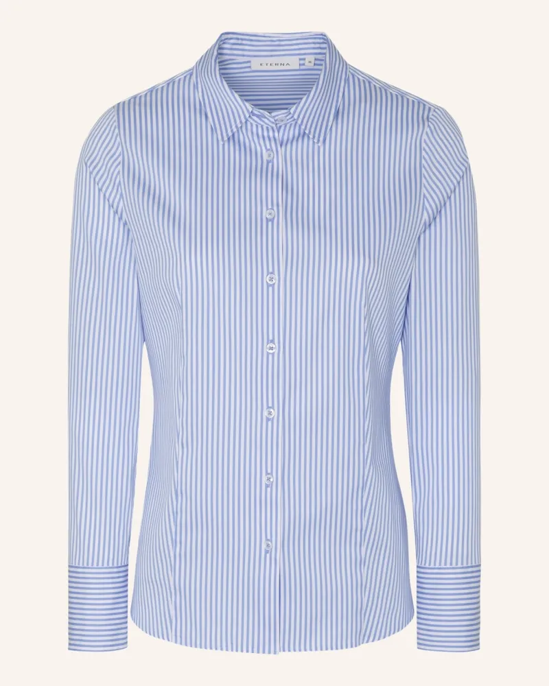 Eterna Hemdbluse Blau