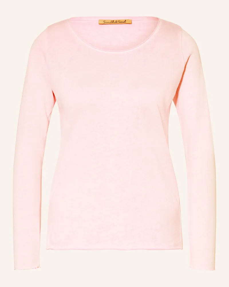 Smith & Soul Longsleeve pink Hellrosa