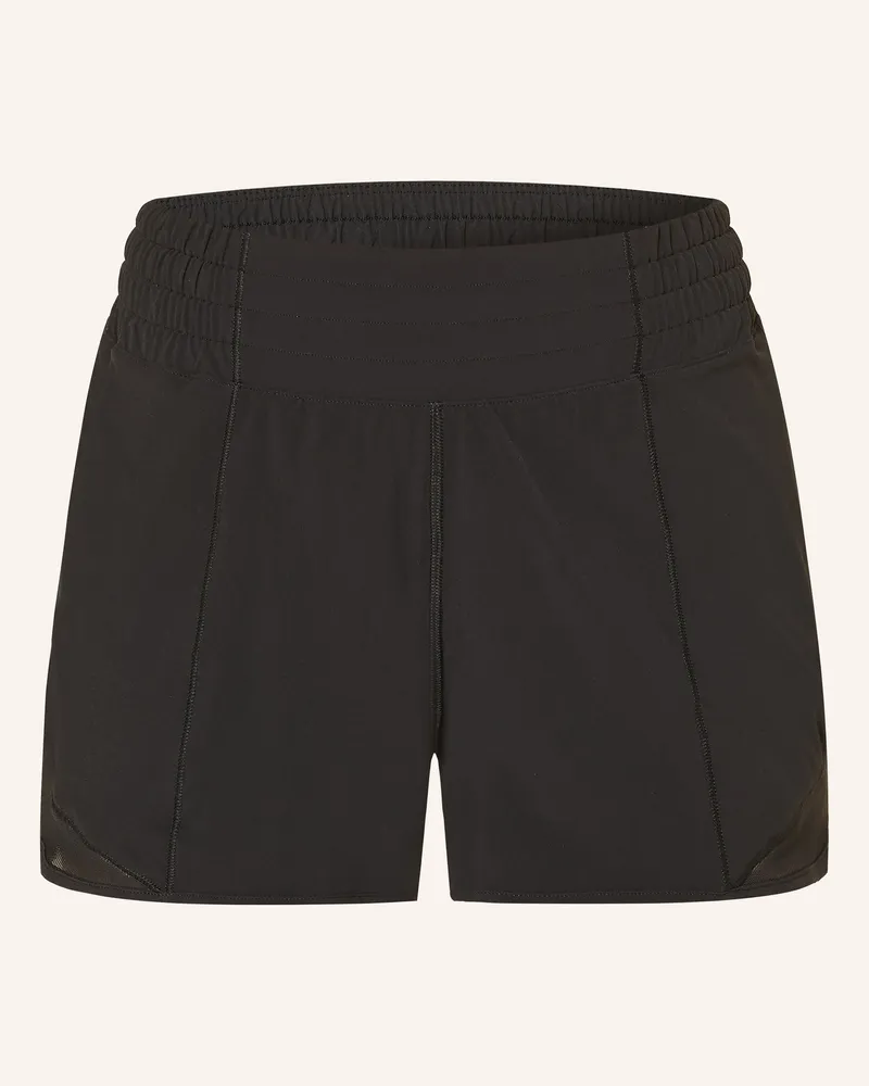 LULULEMON 2-In-1-Trainingsshorts Hotty Hot Short 4in schwarz Schwarz