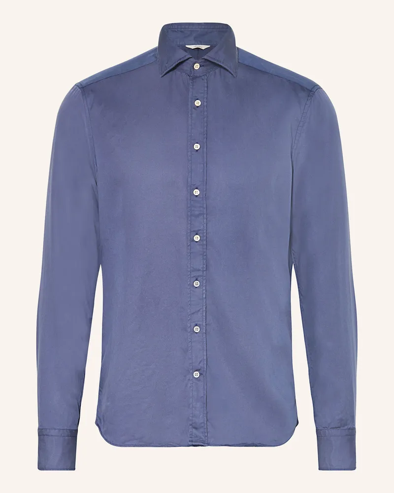 Stenströms Hemd Slim Fit Blau