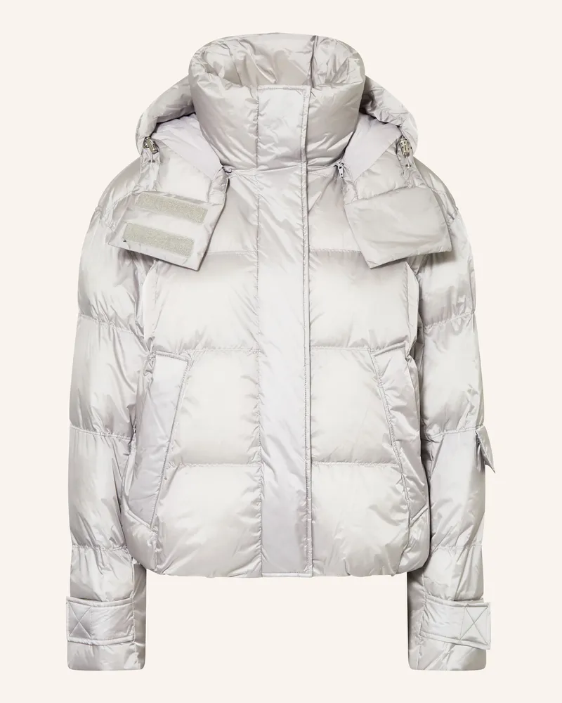 Mrs & HUGS Skijacke grau Hellgrau