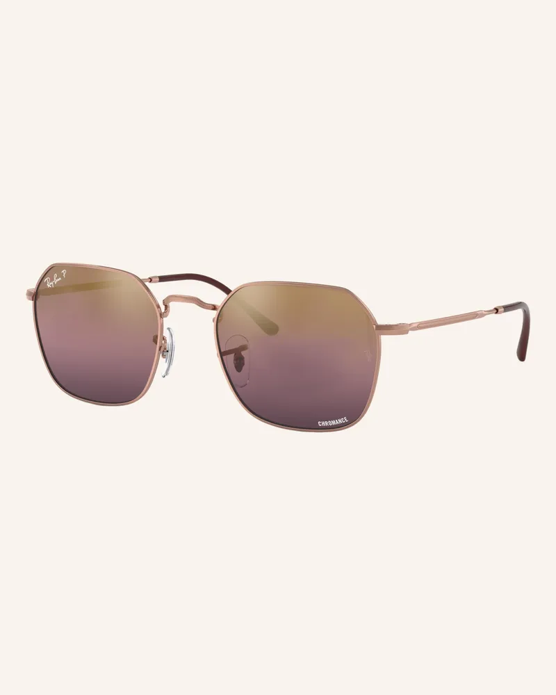 Ray Ban Sonnenbrille rb3694 gold Roségold
