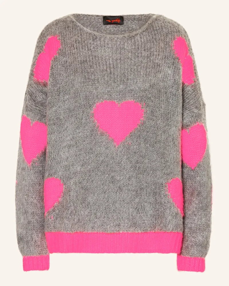 Miss Goodlife Pullover Dunkelgrau