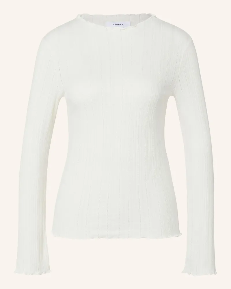 COMMA T-Shirt beige Creme
