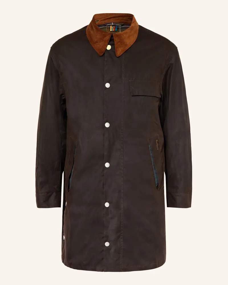 Barbour Parka Dunkelbraun