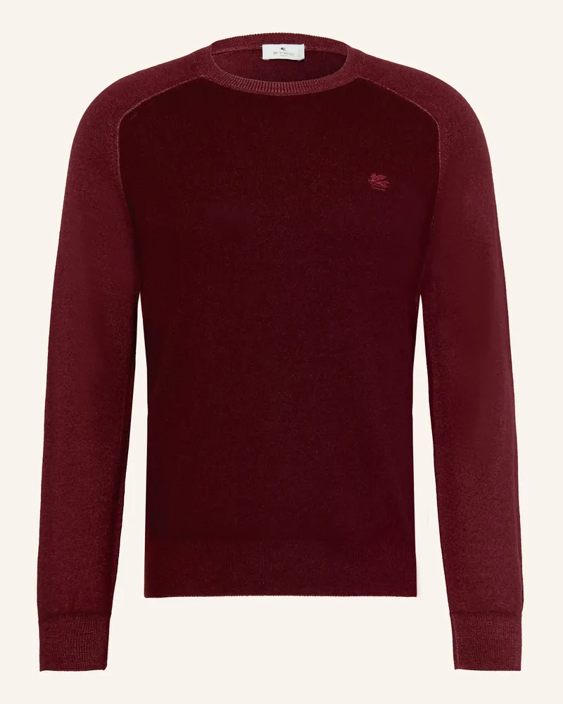 Etro Pullover rot Dunkelrot